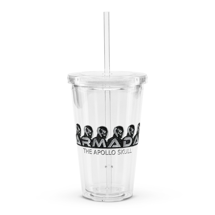 Armada Double Wall Clear Plastic Tumbler (16 oz) product image (1)