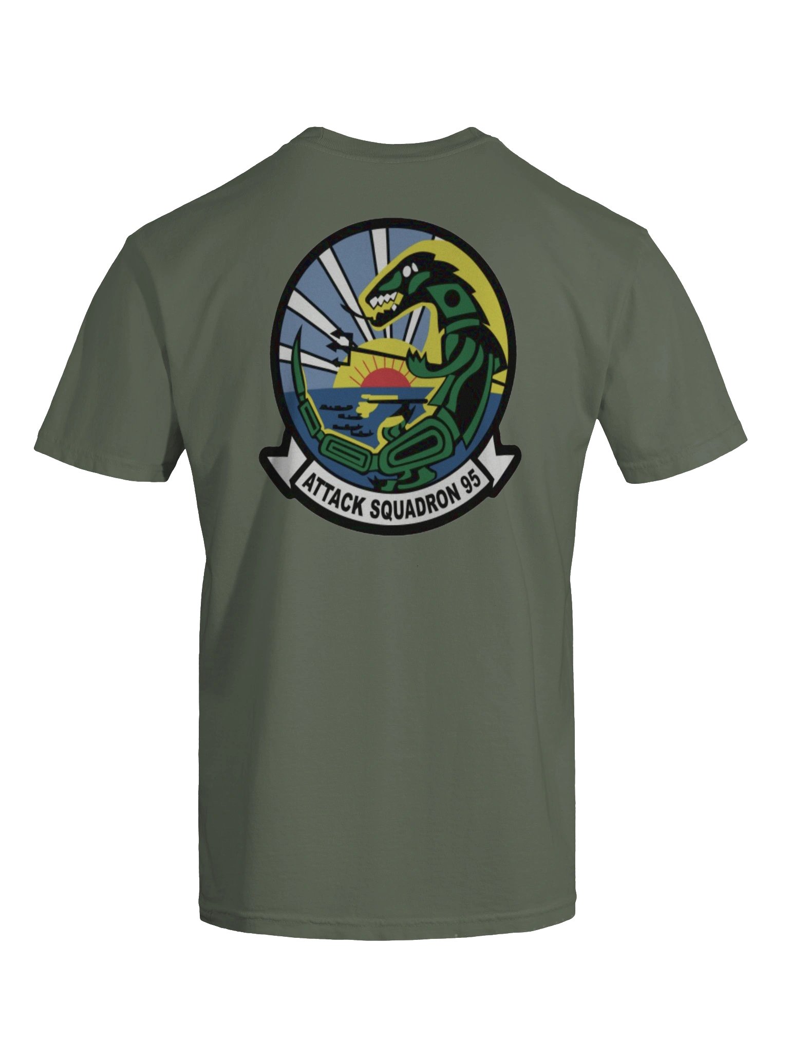 "Green Lizard" Heavyweight T-Shirt product image (9)