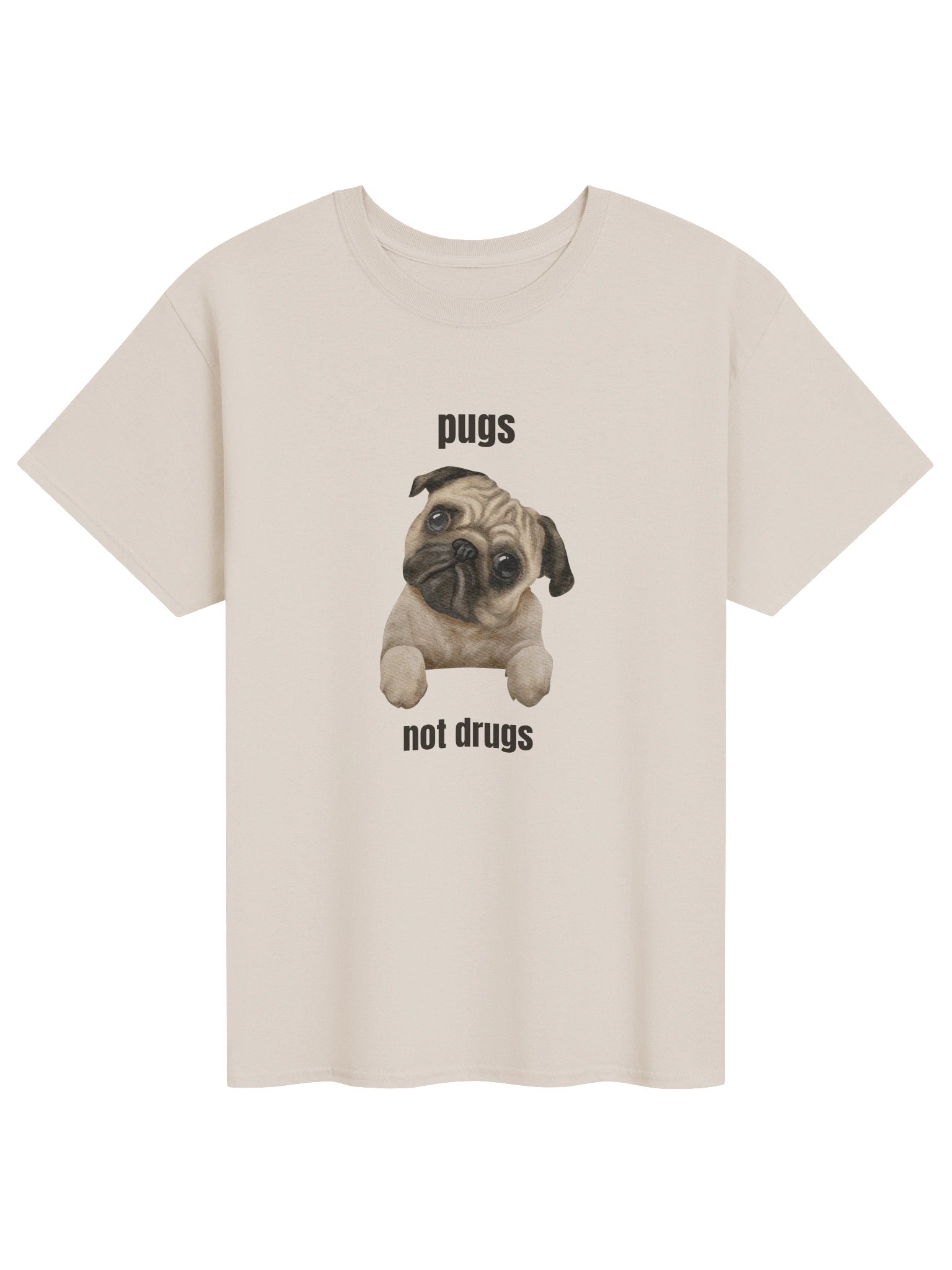 Pugs Not Drugs Tee product image (1)