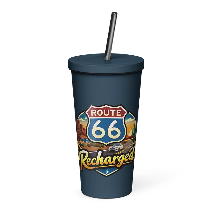 Official Route 66 Recharged (Insulated Tumbler with Straw) product image (1)