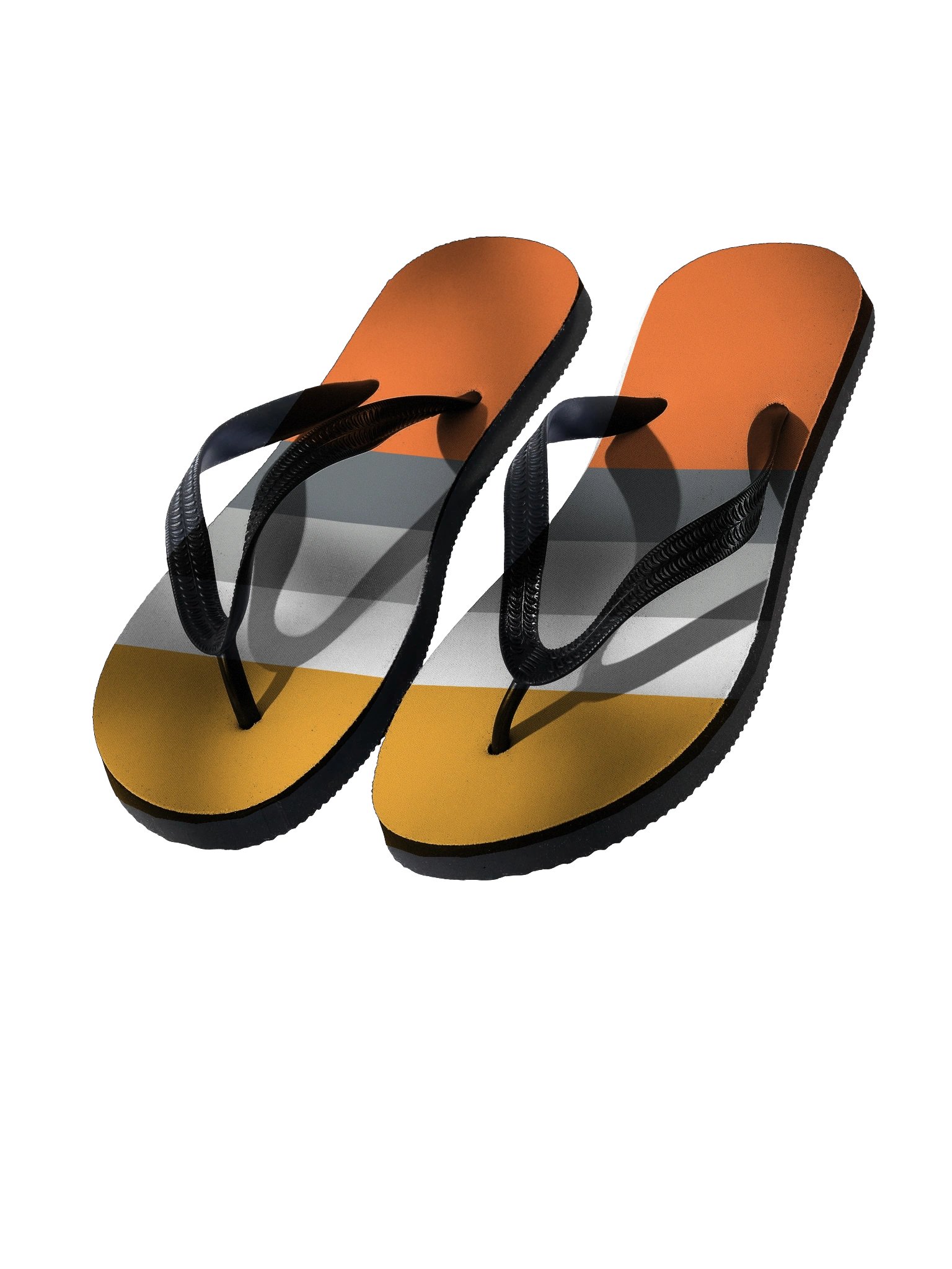 Sunset Stride Custom Flip-Flops product image (1)