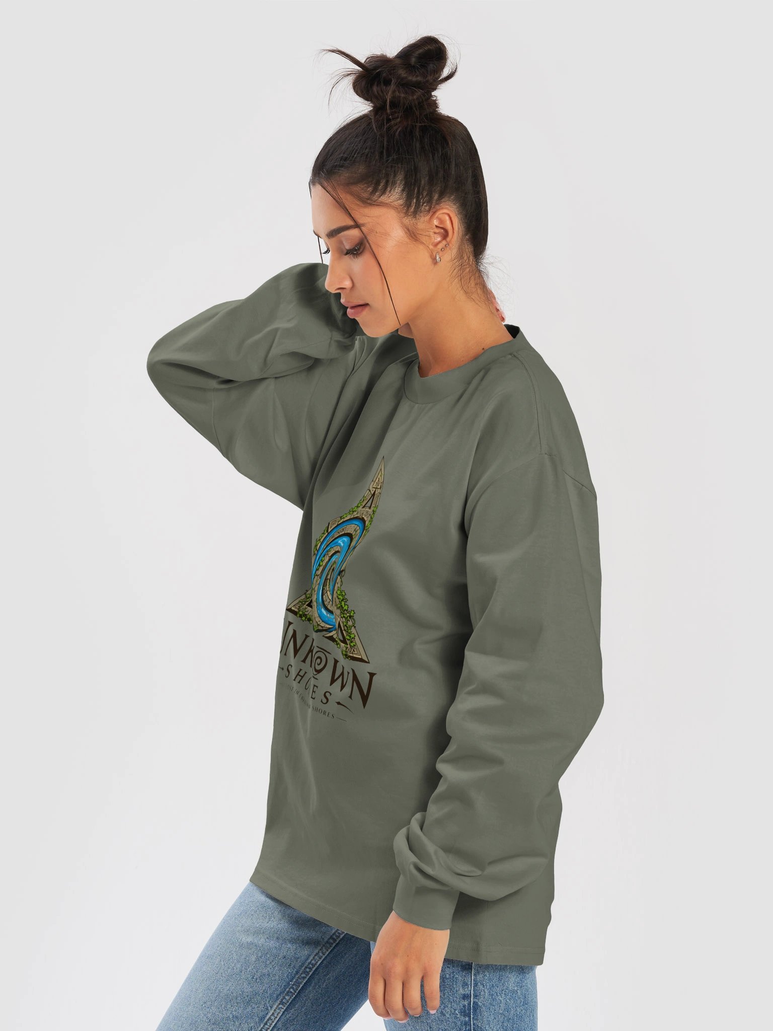 Unknown Shores Logo Long Sleeve Tee product image (7)