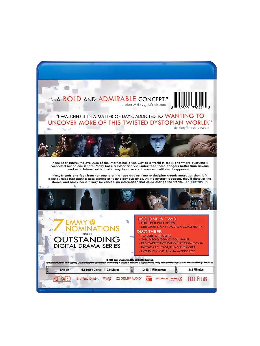 [DARK/WEB]: Special Edition Blu Ray Disk product image (3)
