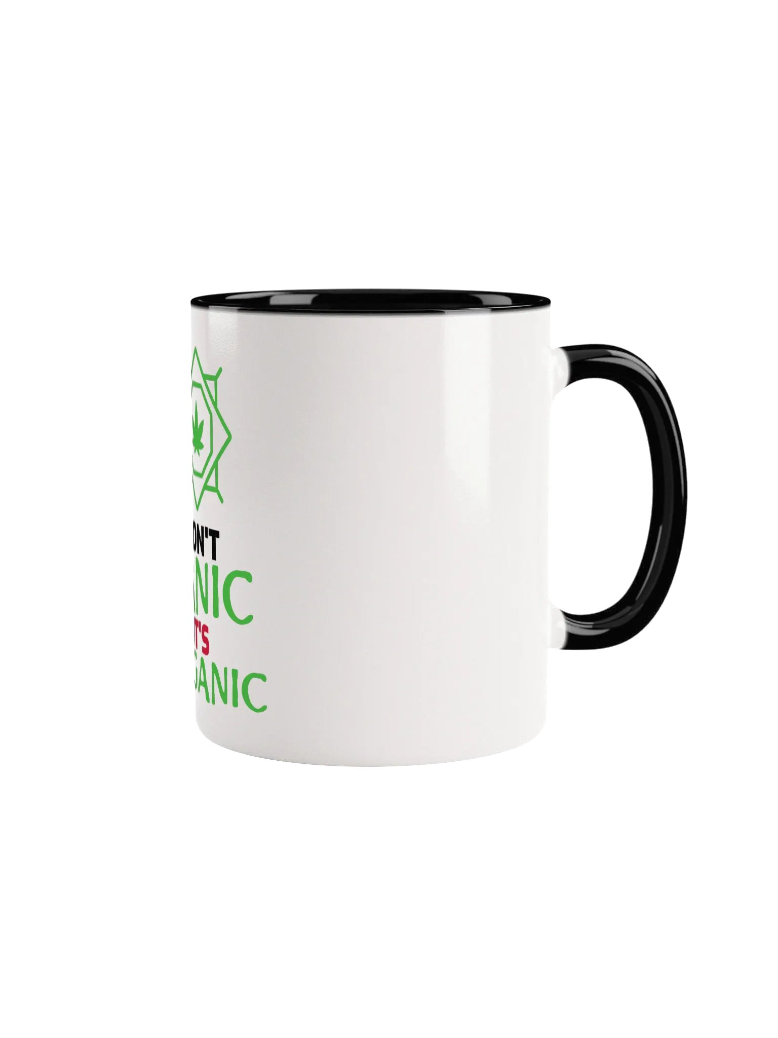 PANIC IT'S ORGANIC Ceramic Mug product image (1)