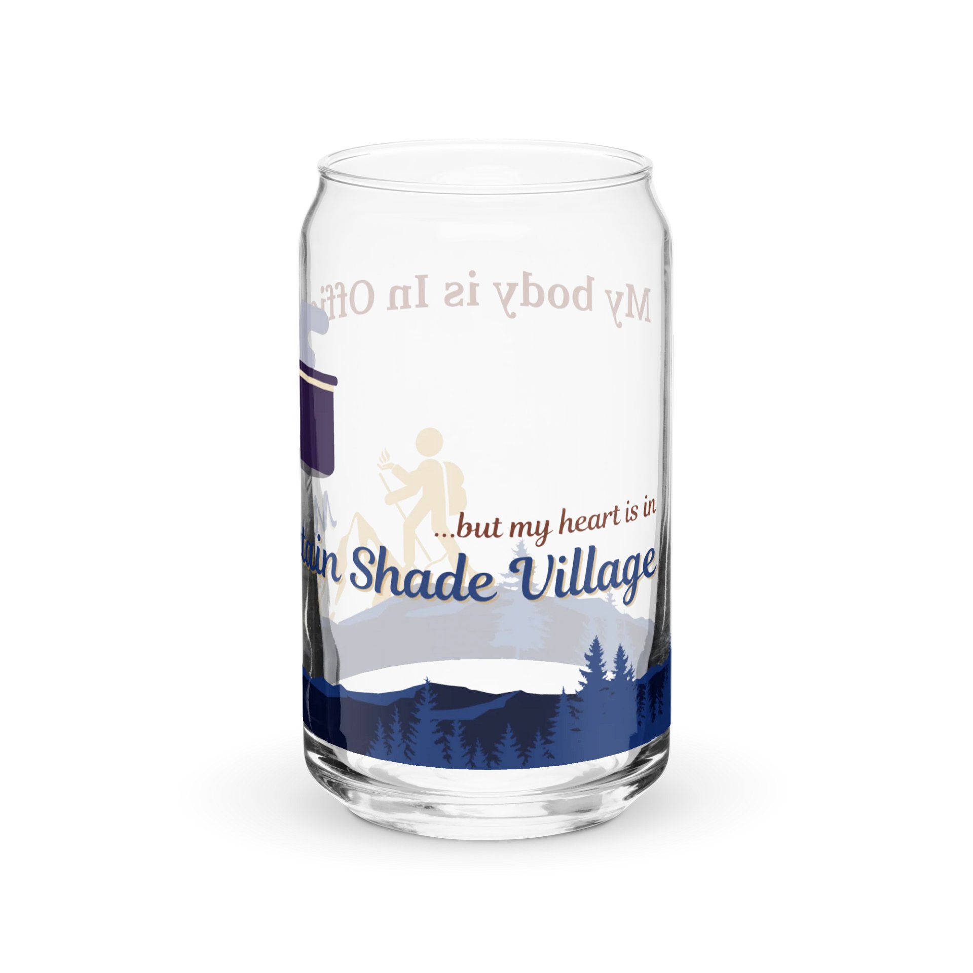 My Body is In Office Can Shaped Glass product image (7)