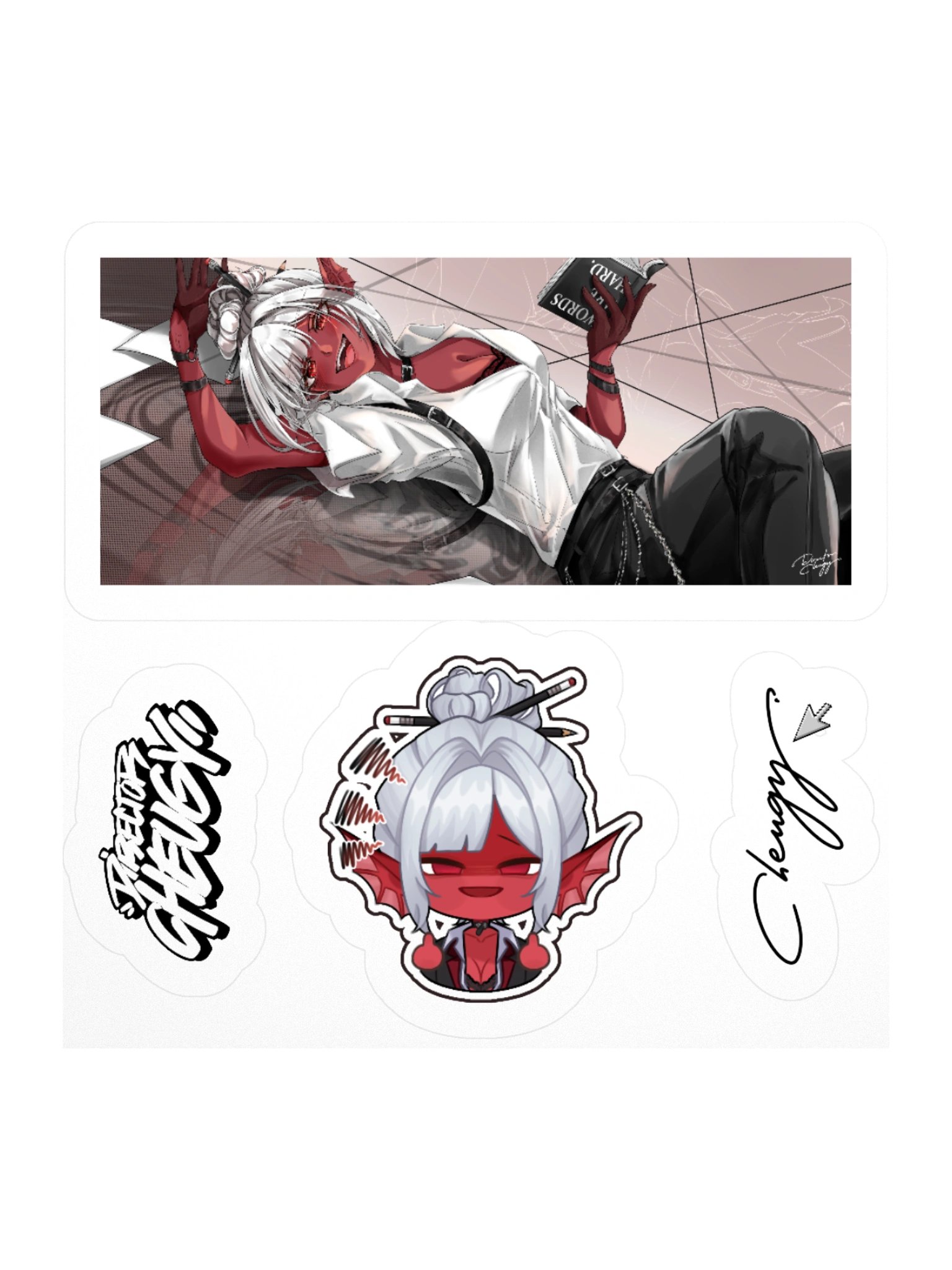 Words Are Hard Sticker Pack product image (1)