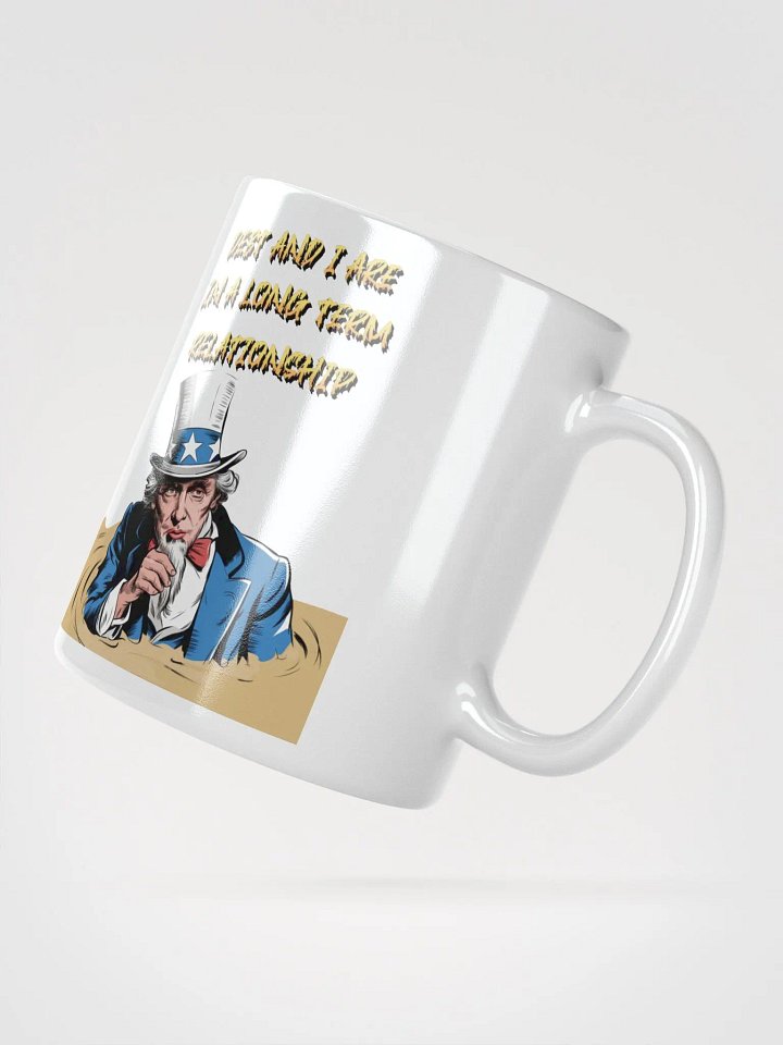 Debt And I Are In A Long Term Relationship Funny White Mug product image (4)
