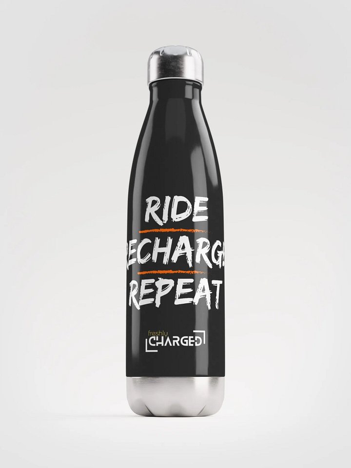 Ride Recharge Repeat Water Bottle