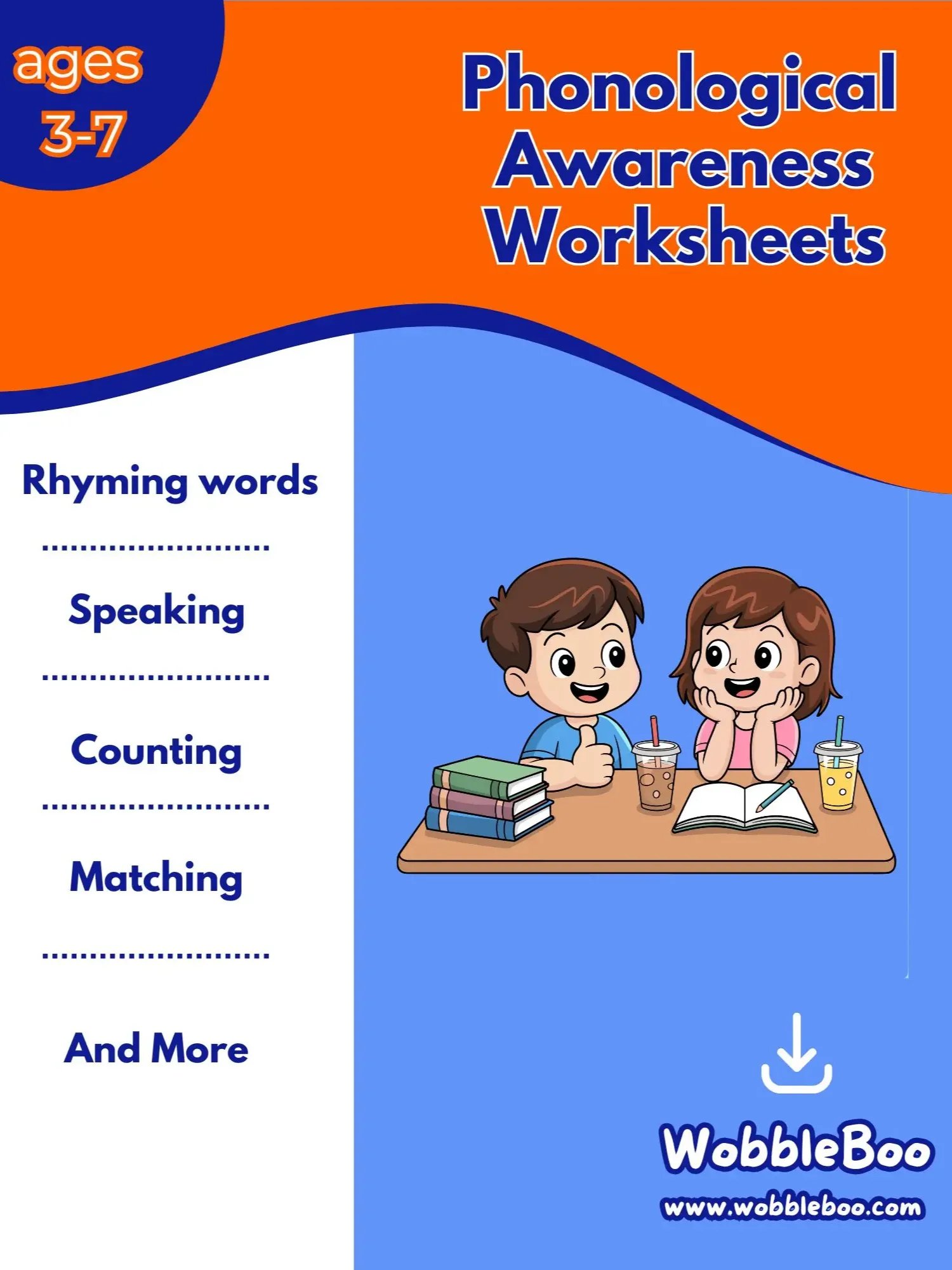 Phonological Awareness Worksheets product image (1)