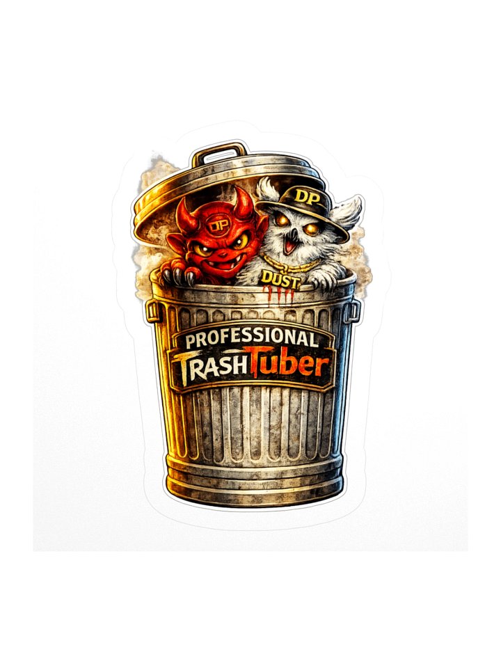 Trash Tuber 3" x 3" sticker product image (1)