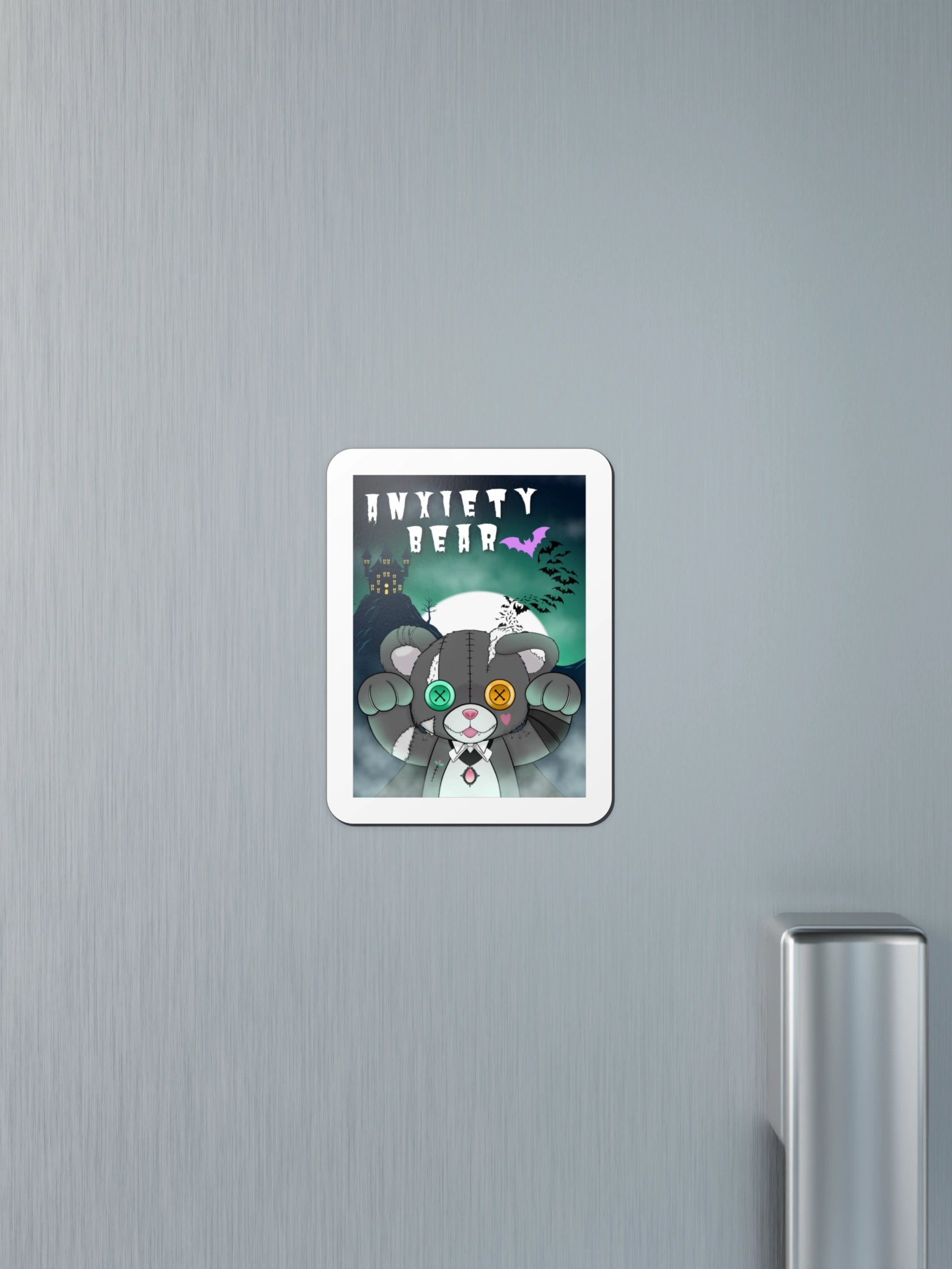 Anxiety Bear Bearcula Movie Magnet product image (11)