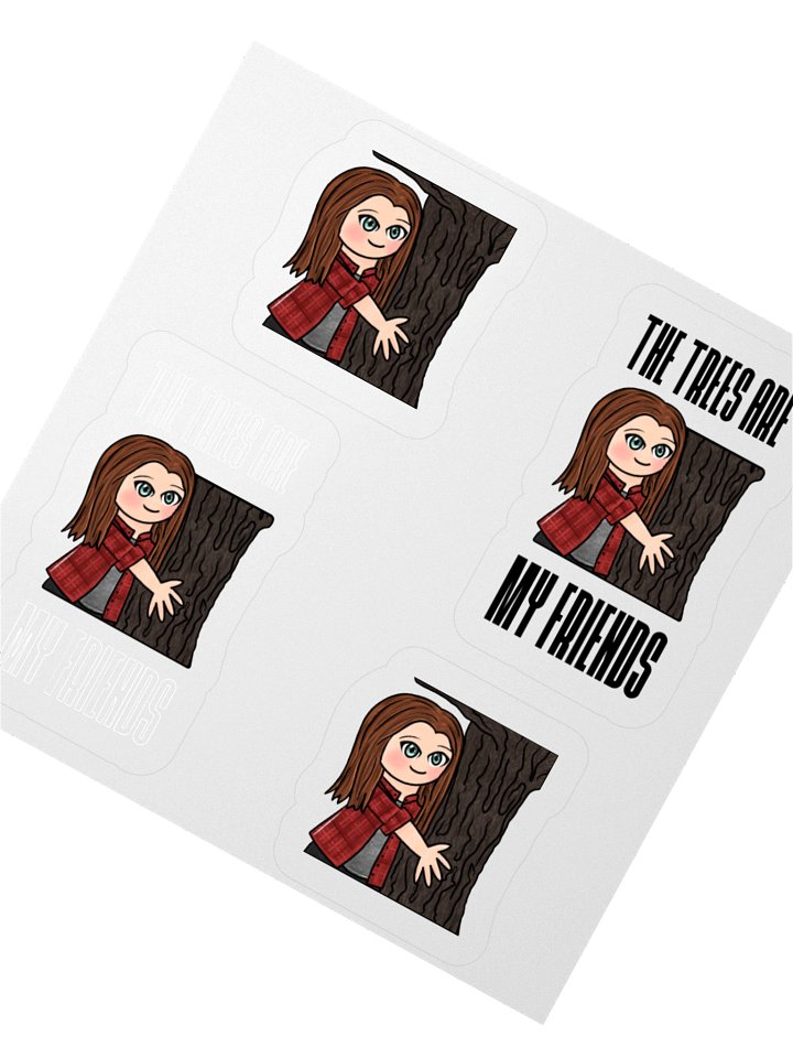 The Trees Are My Friends Stickers! product image (2)