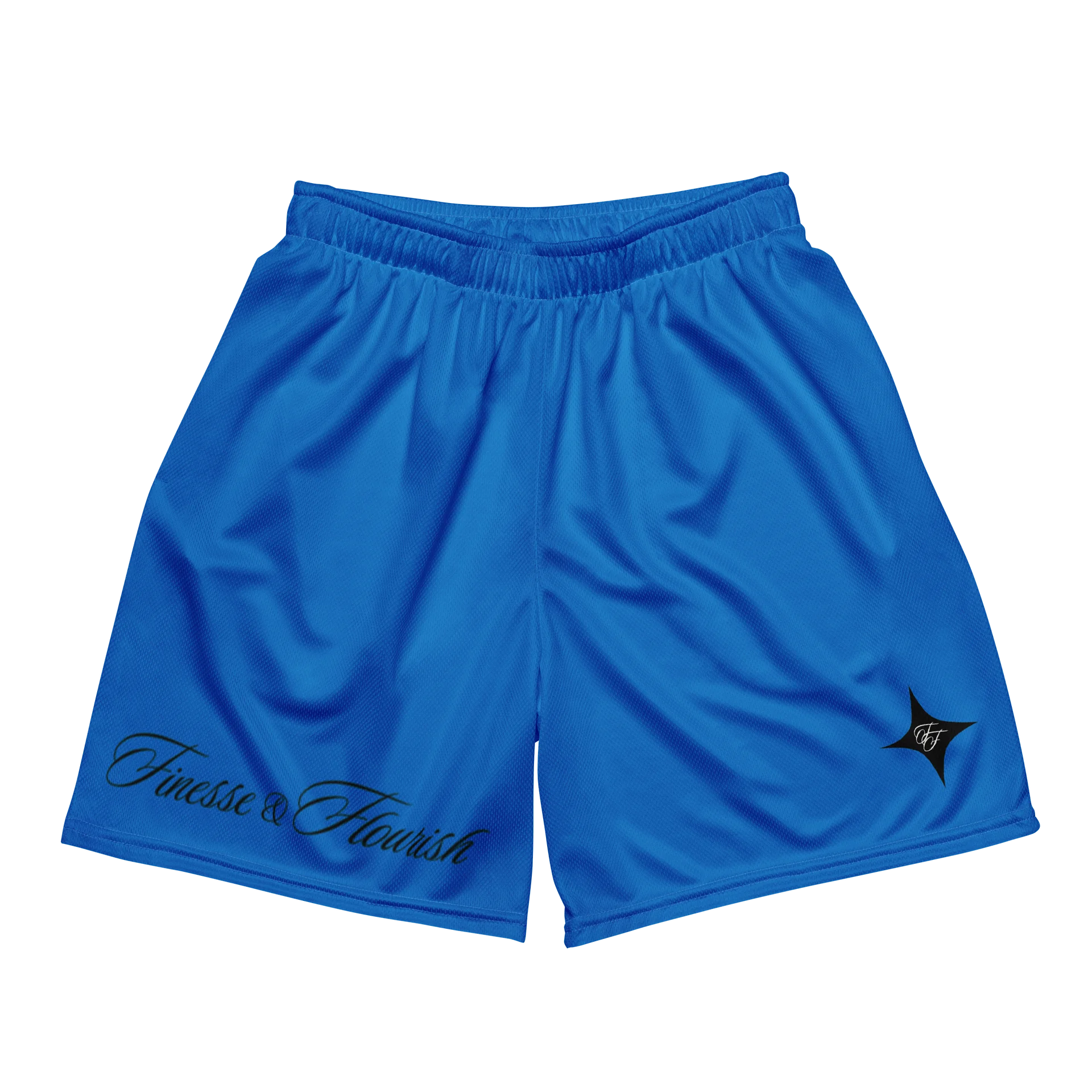 F&F Script Mesh Shorts (NVY) product image (2)