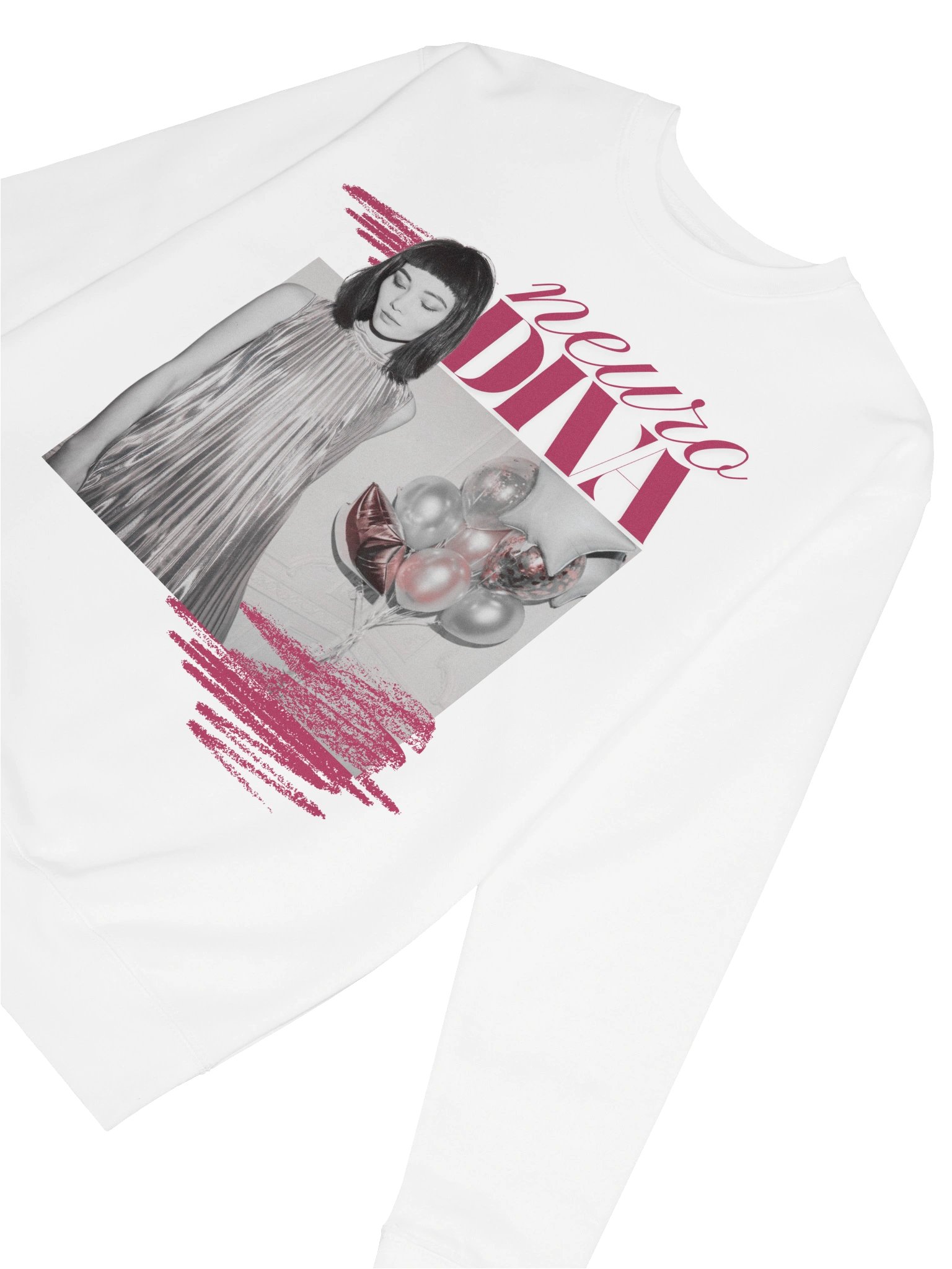 Neuro Diva Crewneck White product image (3)