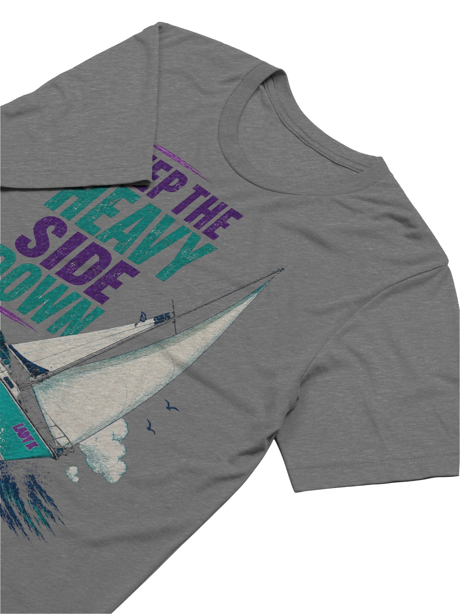 Keep the Heavy Side Down Tee product image (25)
