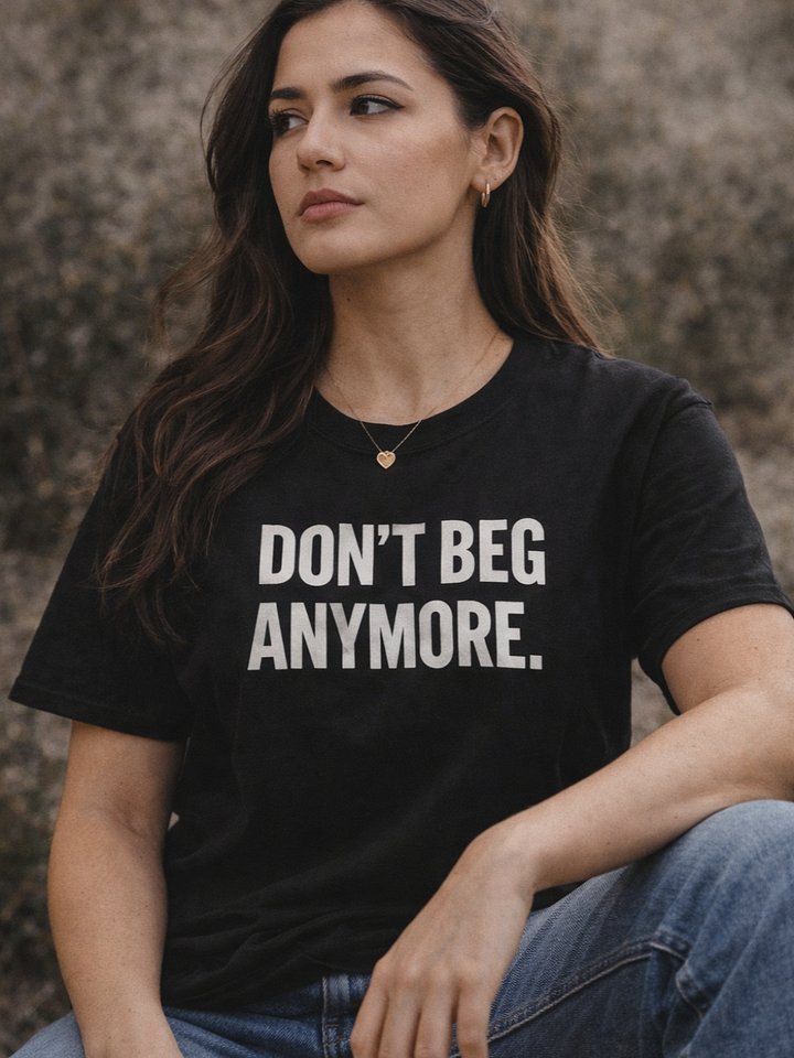 I Don’t Beg Anymore T-Shirt product image (1)