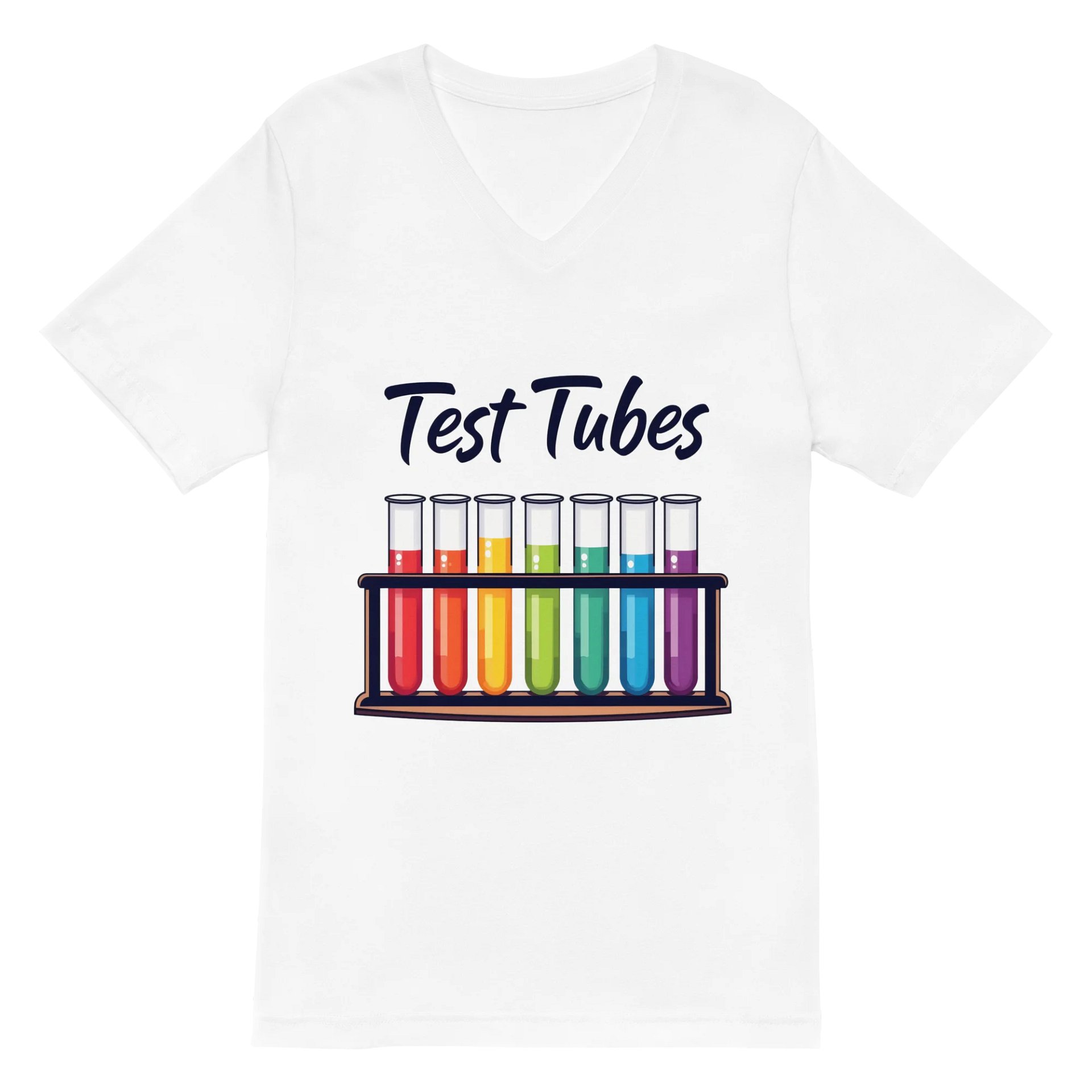 Rainbow Chemistry Test Tube T-Shirt product image (2)