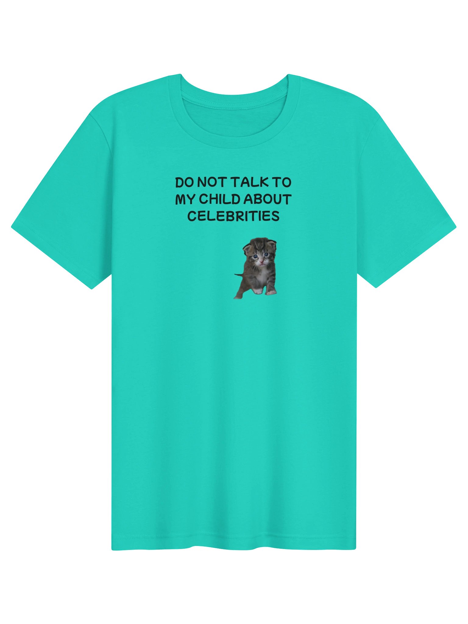 Don't talk to my child about celebrities supersoft t-shirt product image (62)