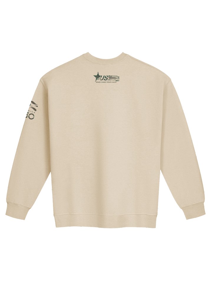 LIMITED EDITION FOX U.S.VETS CREWNECK - GREEN PRINT product image (2)
