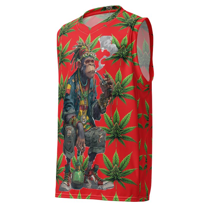 Monkey 420 Recycled Basketball Jersey product image (1)