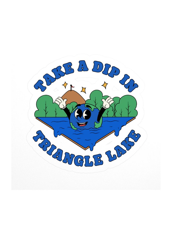 Nostalgia Collection | Triangle Lake Sticker product image (3)