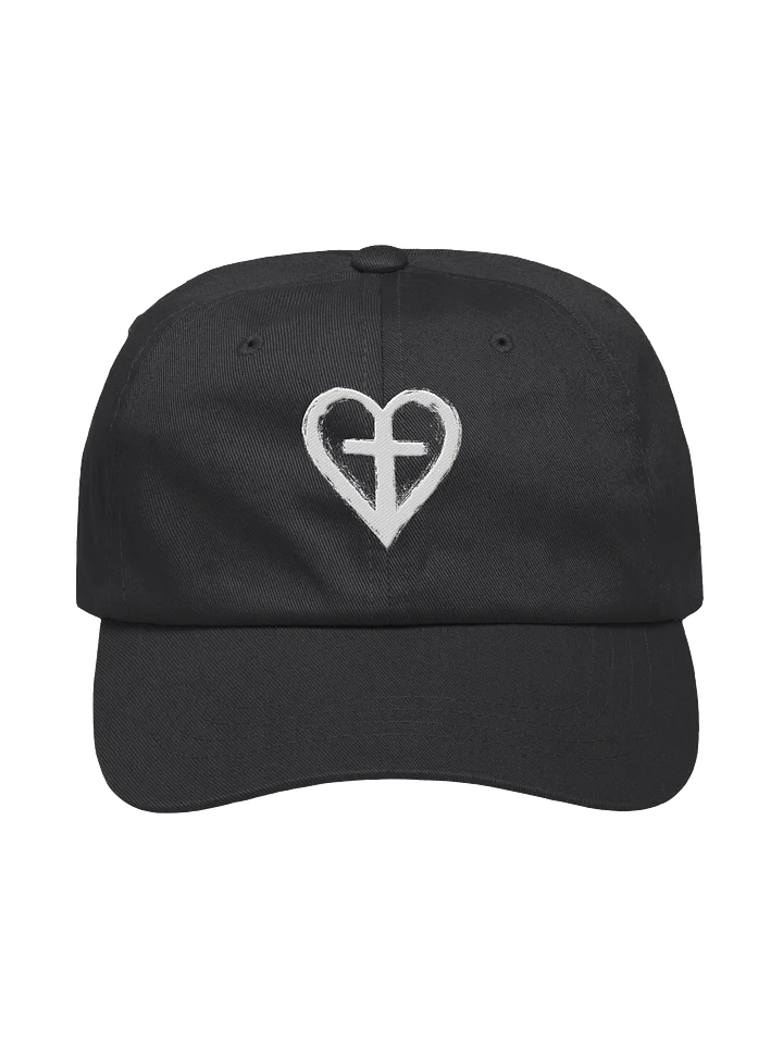 Faith Heart Relaxed Hat product image (1)