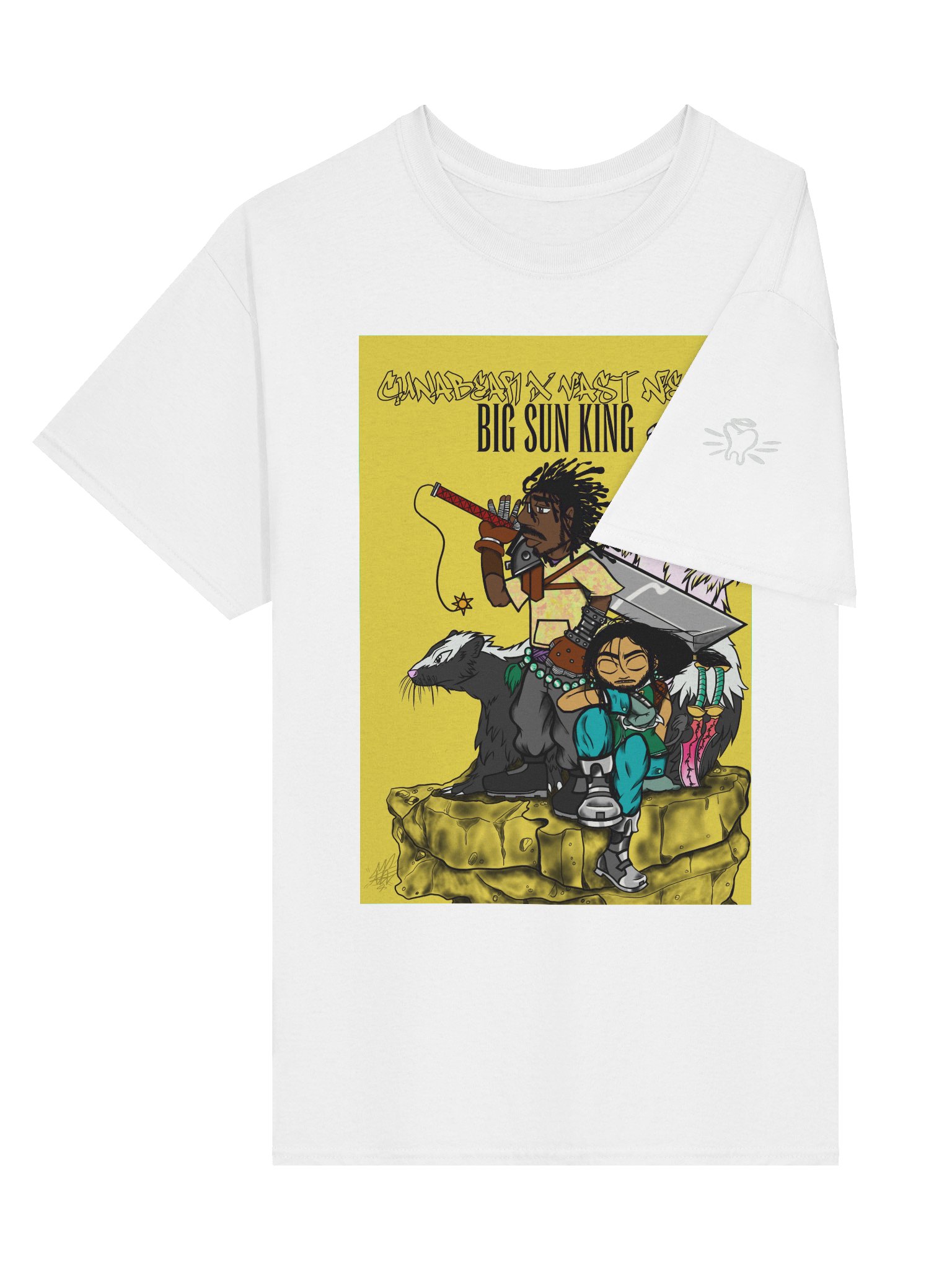 "Patron Saint BSK Yellow" - Anniversary Tee product image (3)