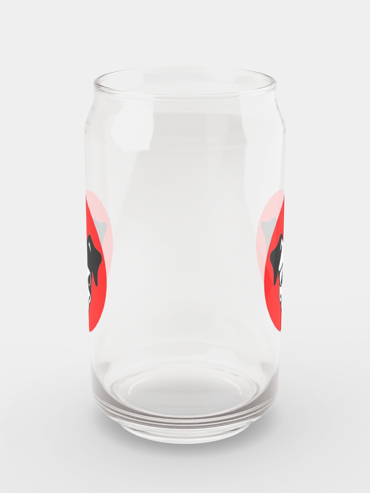 Red Logo Can Shaped Glass product image (6)