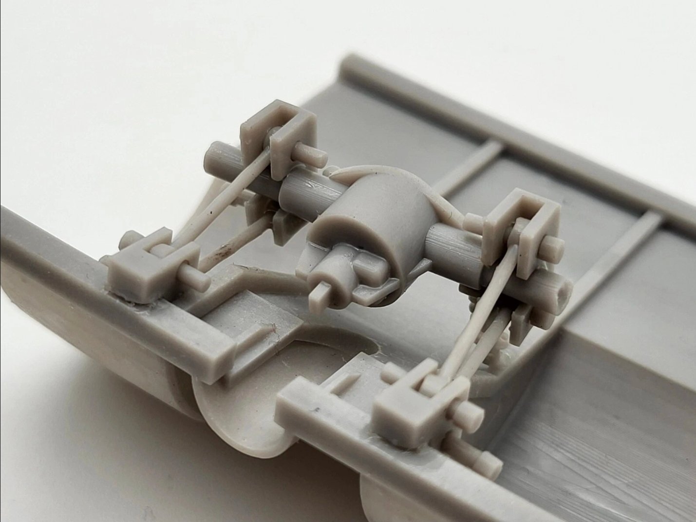 Pro Street Back Half Tubbed Chassis 4 Link 1/24 and 1/25 scale model cars product image (4)