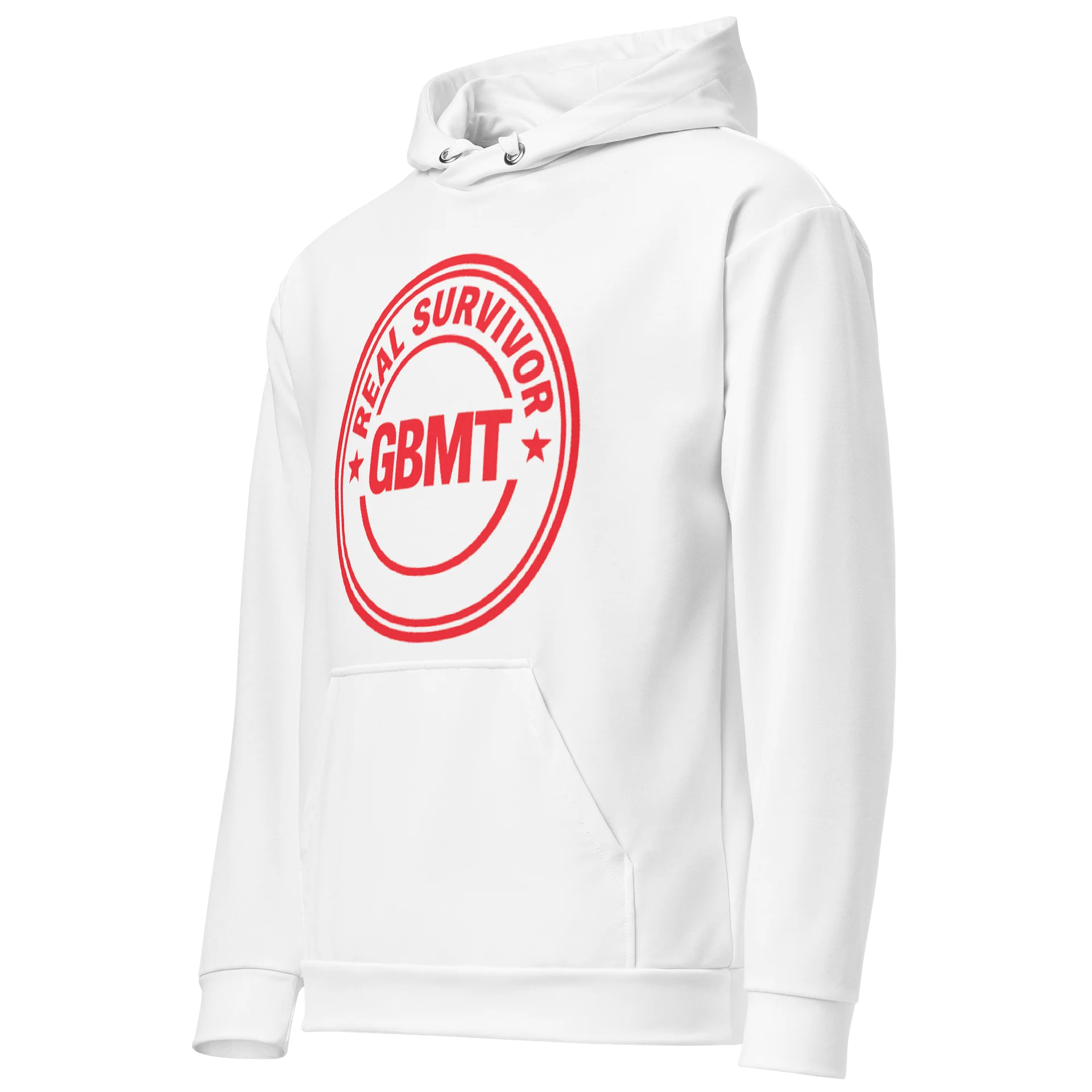 Real Survivor GBMT Hoodie – Red Edition product image (3)