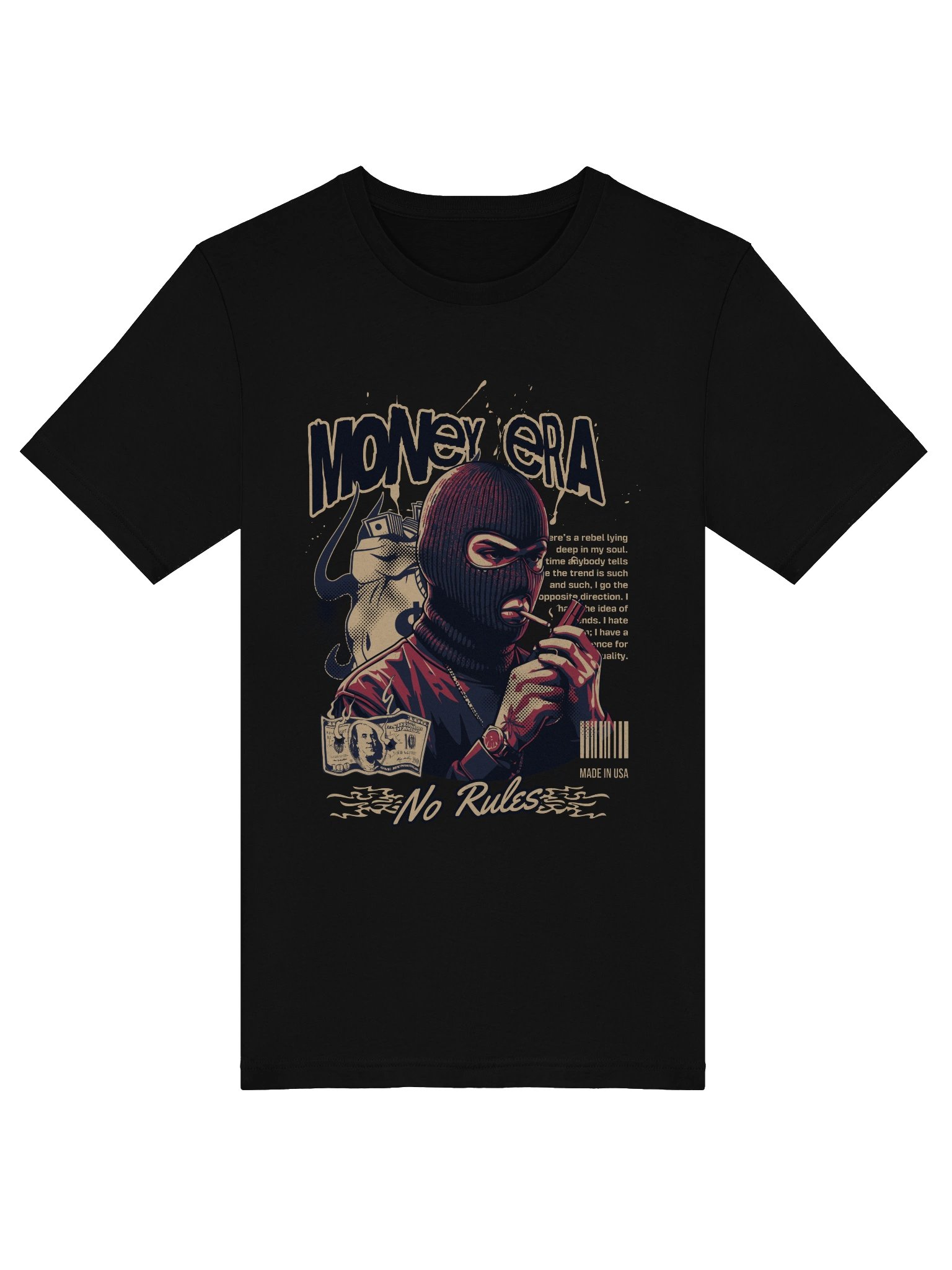 Money Era No Rules T-Shirt product image (5)