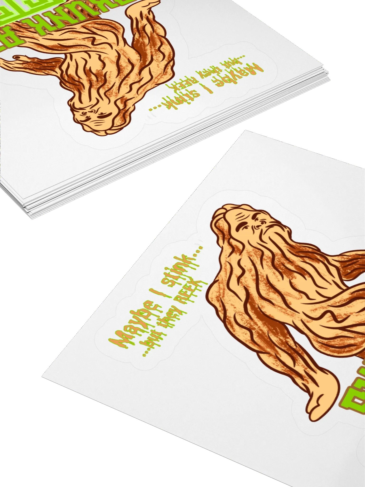 Skunk Ape Resists Sticker product image (8)