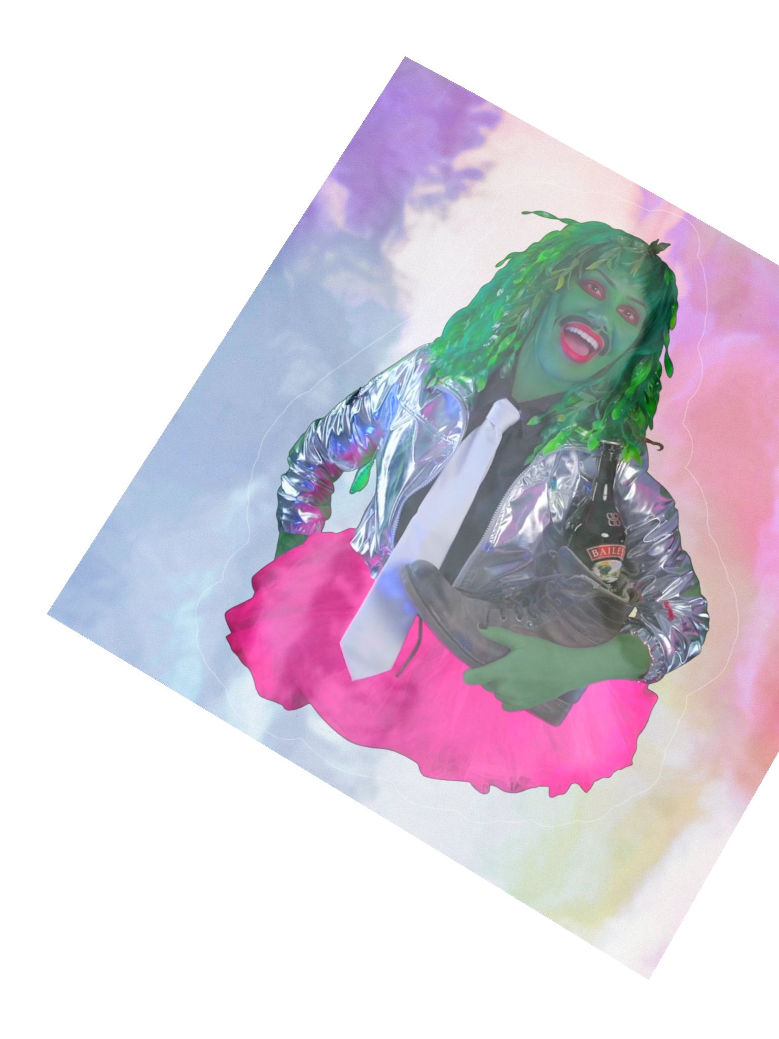 Old Greather Holographic Sticker product image (2)