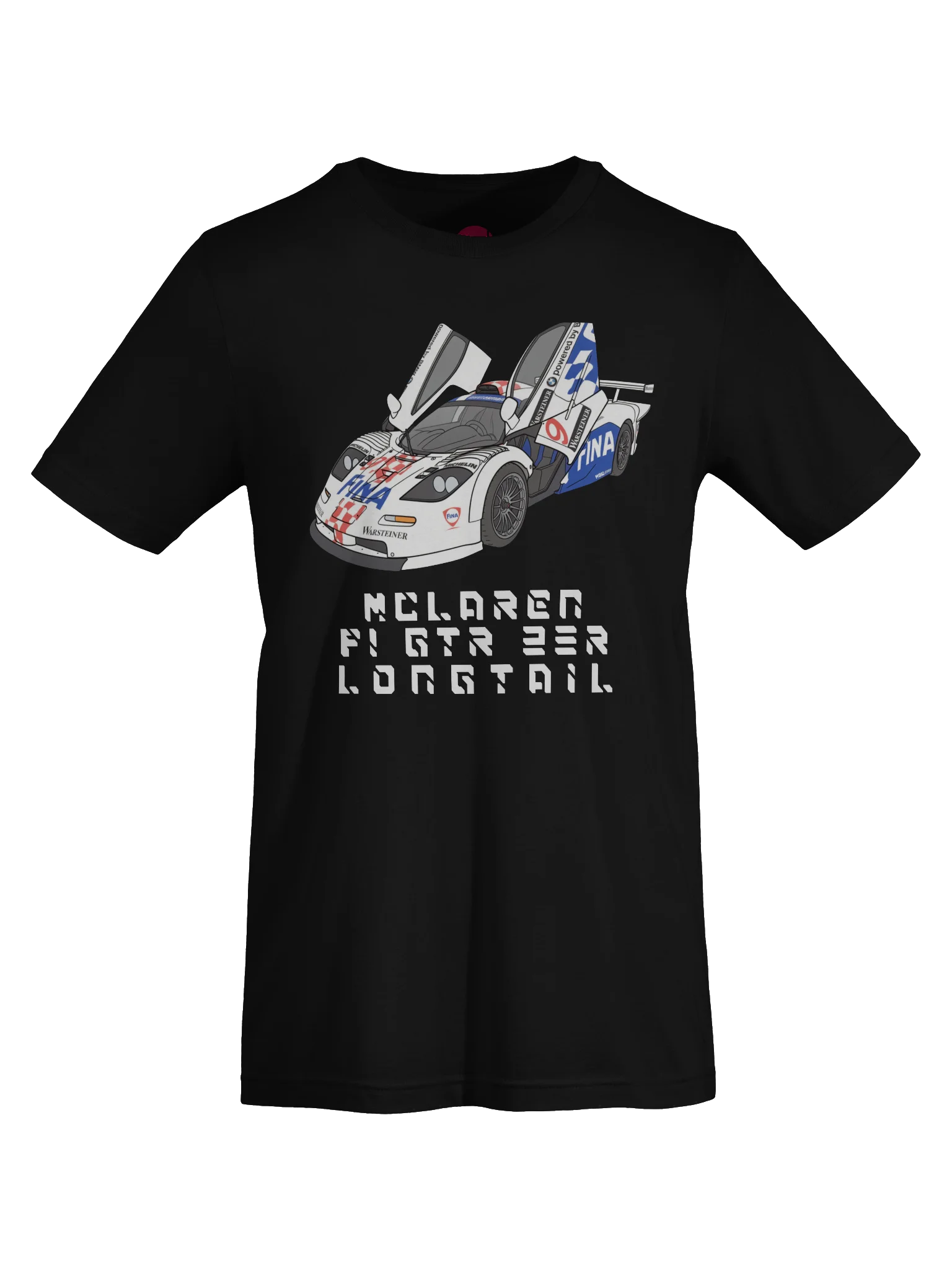 McLaren F1 GTR Longtail Chassis 23R Shirt (Retro, Sketch, Silhouette) product image (7)