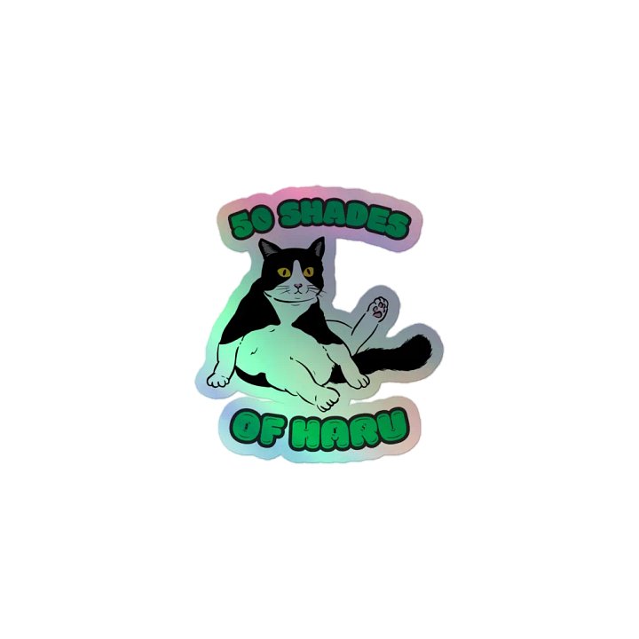 Haru's Holo Cat Sticker Set product image (1)