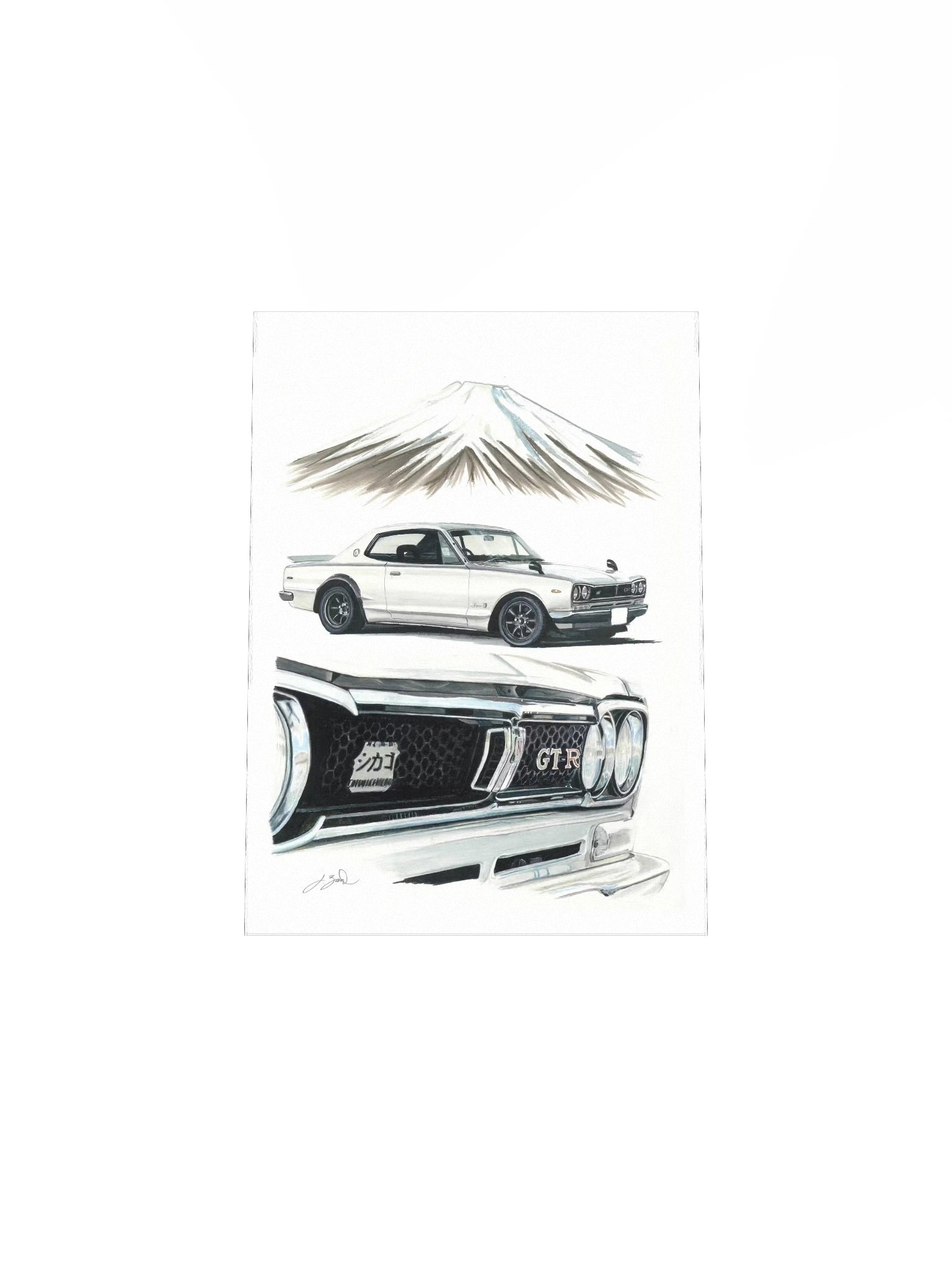 Jap Car Matte Paper Poster product image (30)