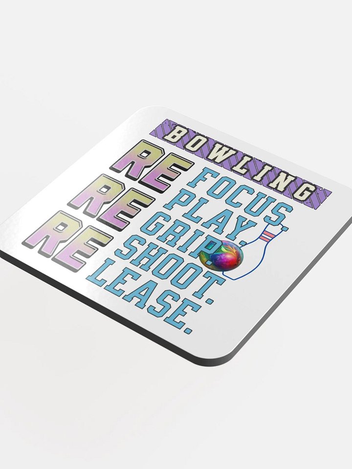 Reuse Bowling Strike & Style Coaster product image (1)