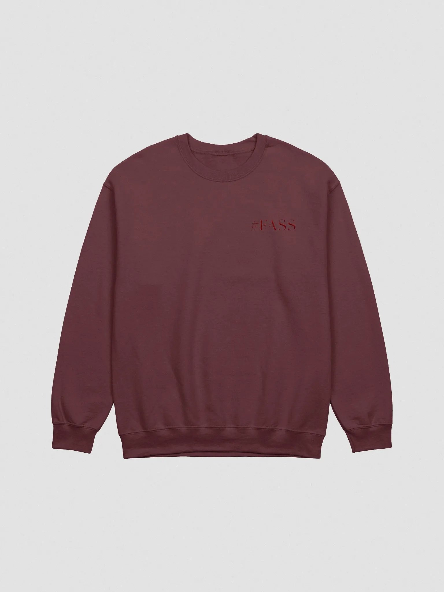 #FASS - Maroon Sweatshirt product image (1)