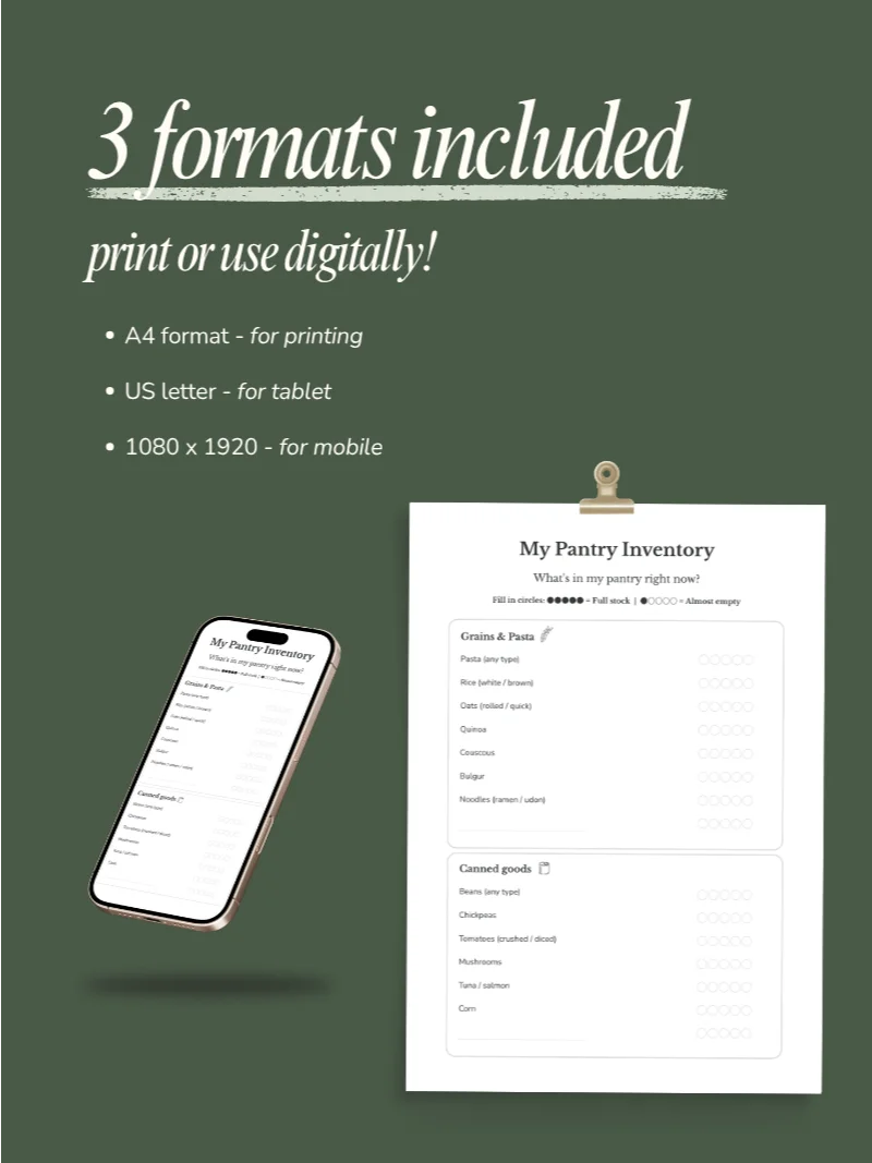 Pantry Inventory Tracker product image (4)