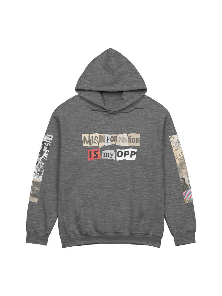 MISINFORMATION IS MY OPP - HOODIE (FULL + SLEEVES) product image (1)