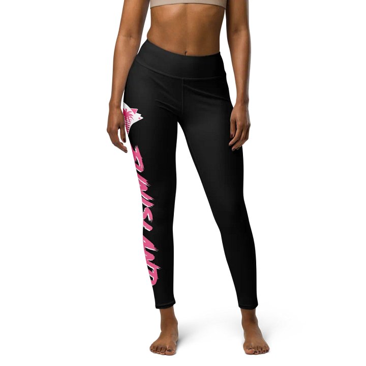 Leggings Loud Pink Black product image (2)