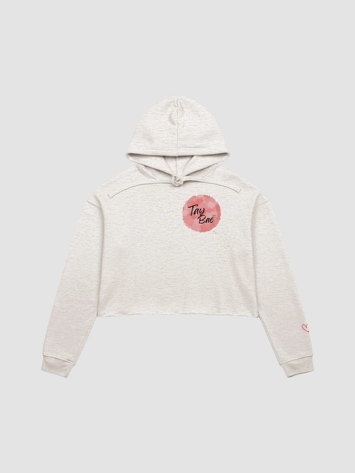 Mystery Black Space Crop Hoodie product image (2)