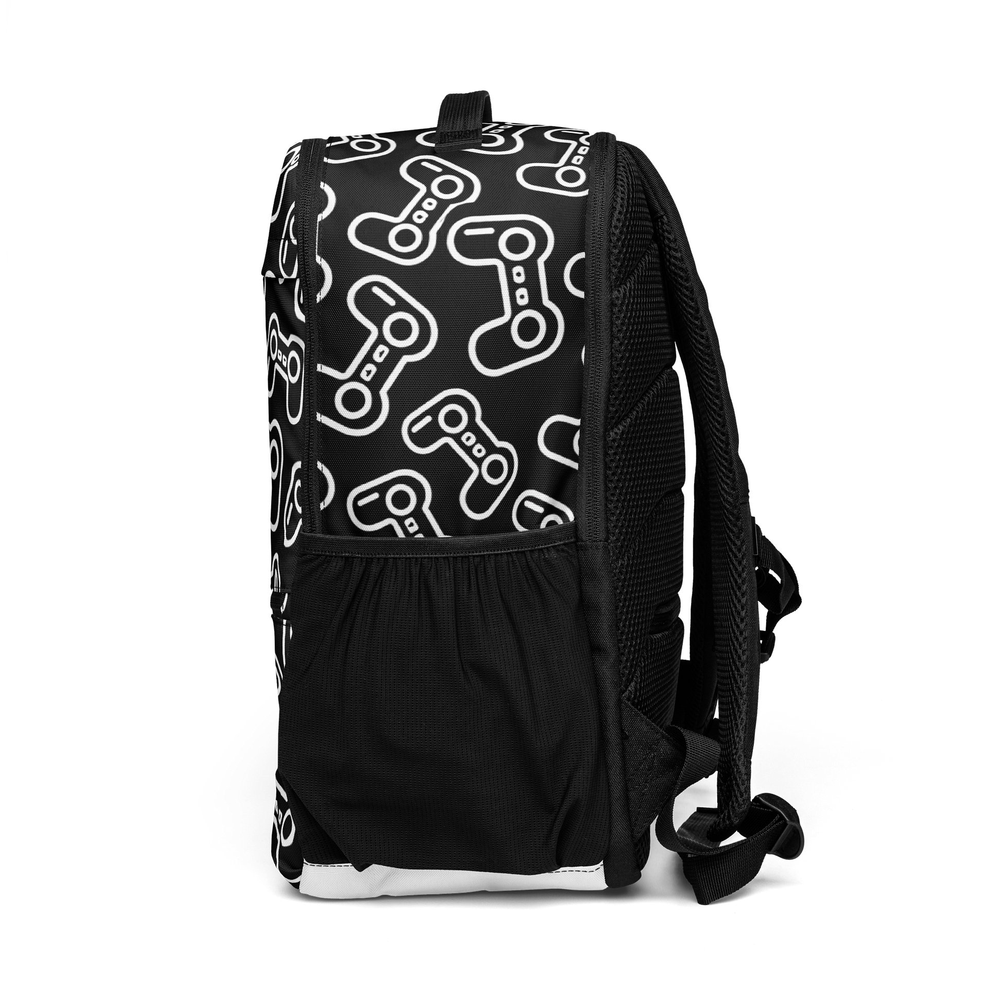 Sac à dos imprimé intégral manette blanche product image (2)