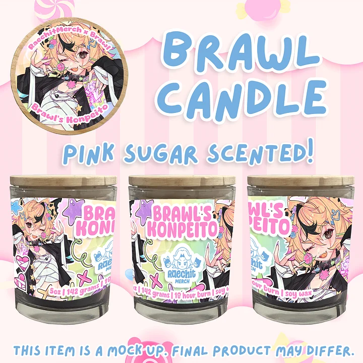 Brawl's Konpeito Candle [PREORDER] product image (1)