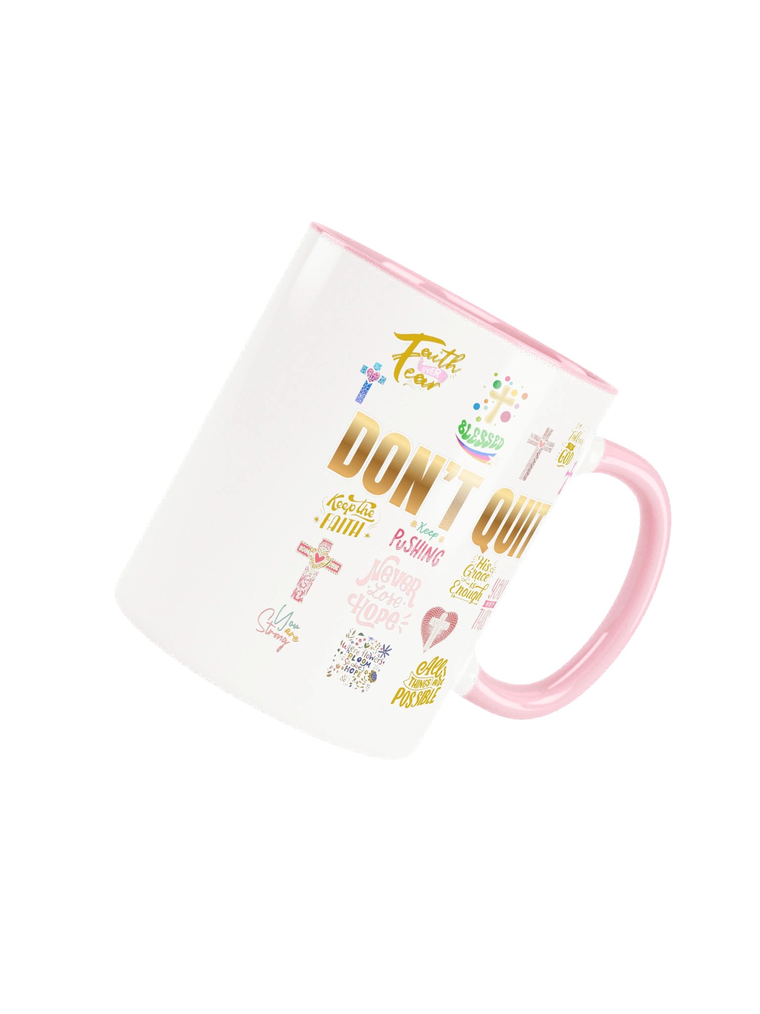 Don't Quit Galatians 6:9 Inspired Ceramic Mug product image (4)