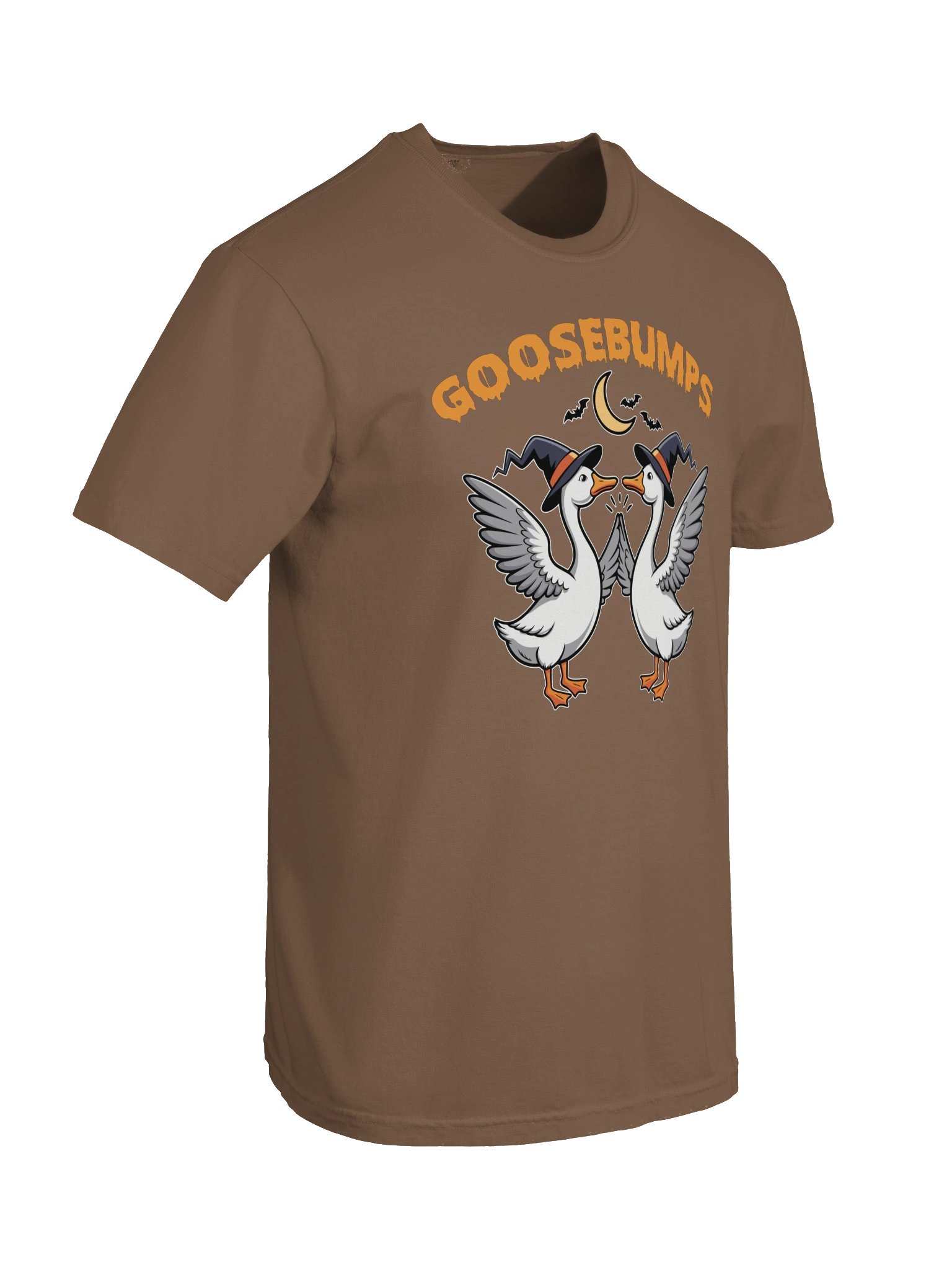 Goosebumps Halloween Goose T-Shirt | Witchy Goose Comfort Colors Tee product image (11)