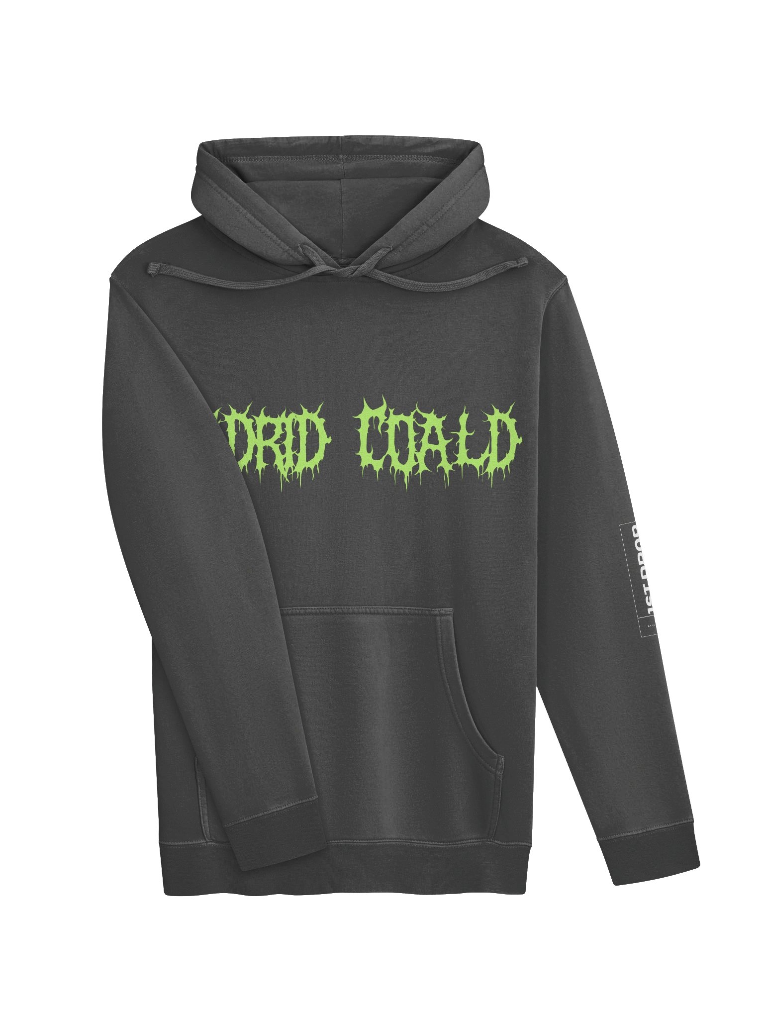 Indrid Coald Neon Green Slate Hoodie product image (3)