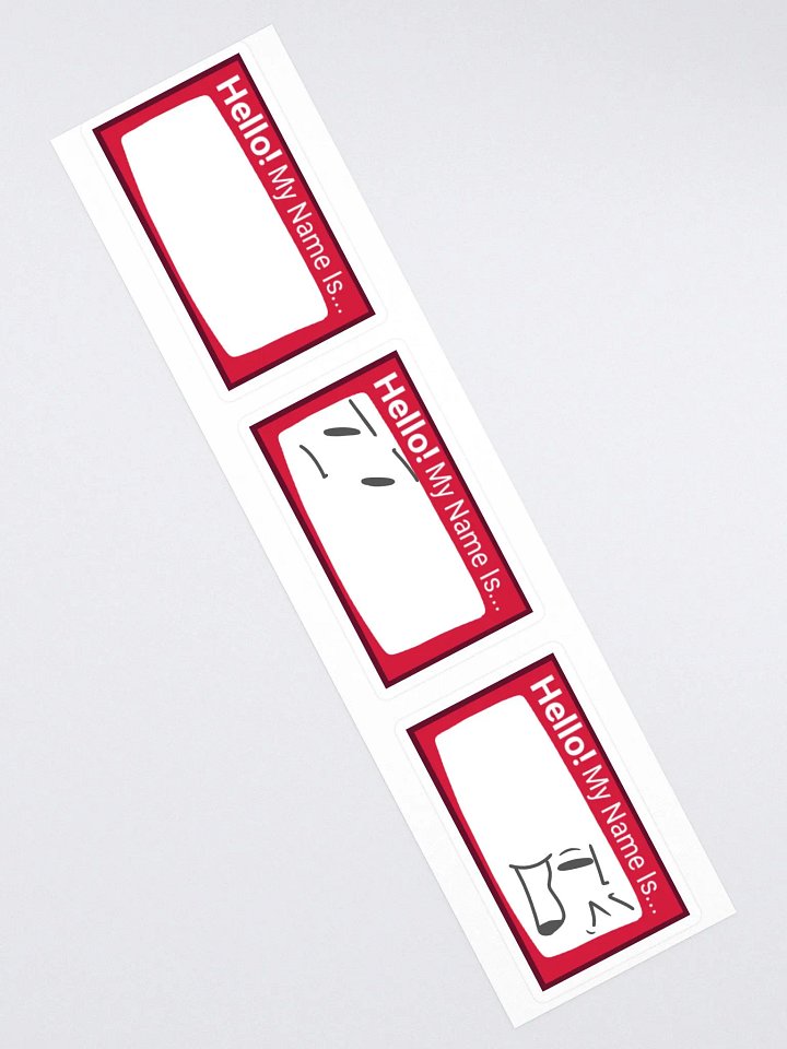 Paul Nametag Stickers product image (2)