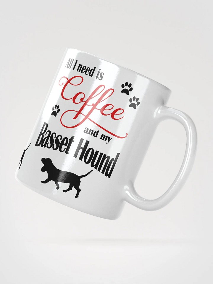 Coffee and my Basset Hound Mug product image (2)
