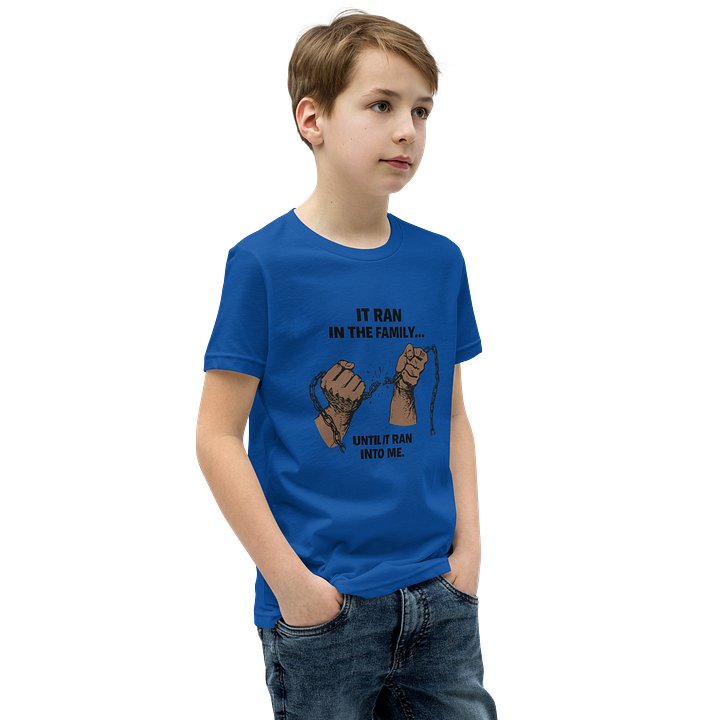 It Ran Into Me for kids Tee From The Generational Shift Collection Breaking cycles. Redefining legacy. product image (2)